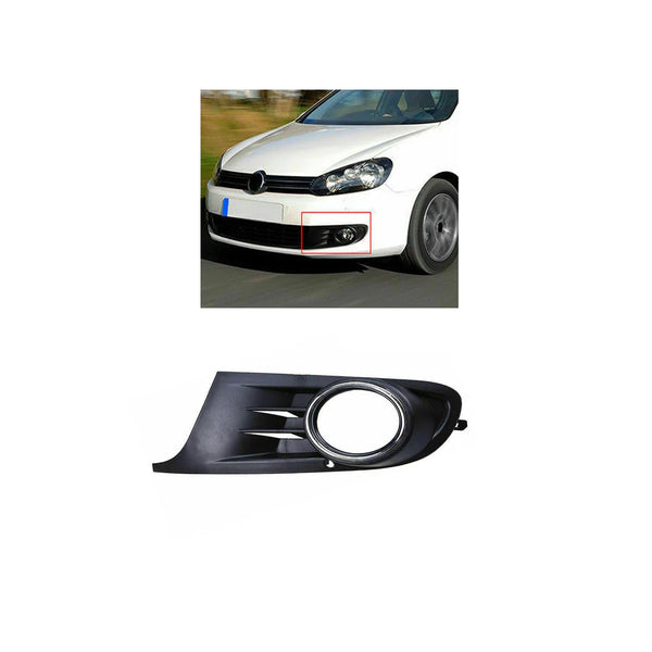 Genuine Front Left Side Fog Light Grille Fits Vw Golf 2008 To 2013 5K085366