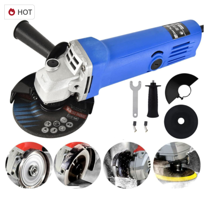 2000W CORDED ELECTRIC ANGLE GRINDER 115MM DISC HEAVY DUTY CUTTING GRINDING UK