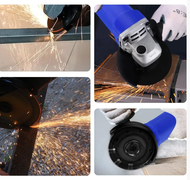 2000W CORDED ELECTRIC ANGLE GRINDER 115MM DISC HEAVY DUTY CUTTING GRINDING UK