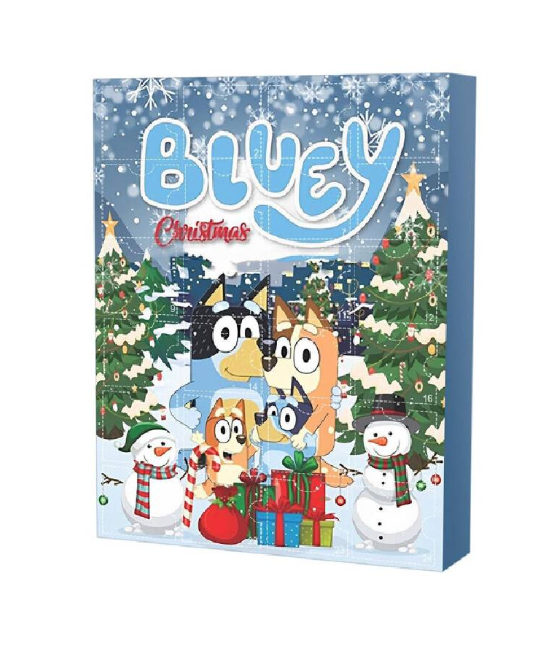 Christmas Bluey Advent Calendar Contains 24 Gifts Box Toys Festivals Countdown UK