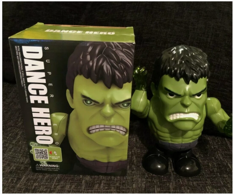 Dancing Hulk Robot Toy With Lights And Music Uk