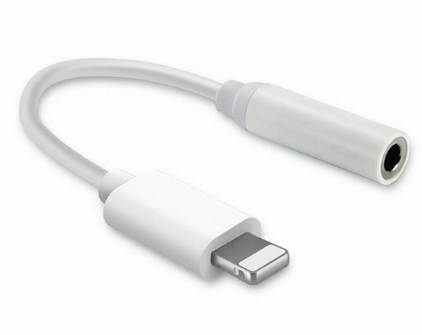 For Apple iPhone Headphone Adapter Jack 3.5mm Aux Cord Dongle UK