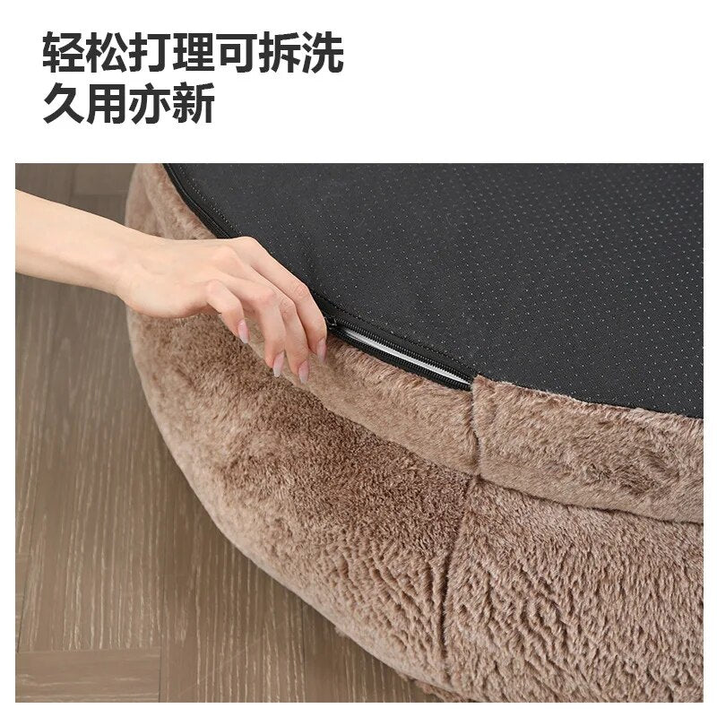 Factory direct sale Human dog bed Human size washable faux fur human dog bed for you and pets human dog beds.