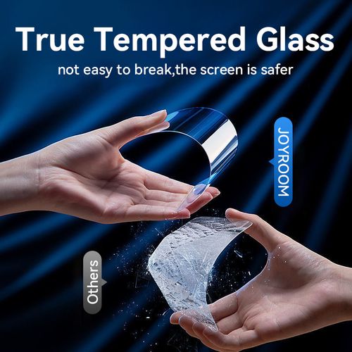 Joyroom 1/2/3pcs HD Glass Screen Protector for iPhone 16 15 14 13 12 11 Pro Max