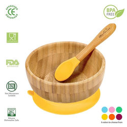 VINSANI BAMBOO BOWL & SPOON SET