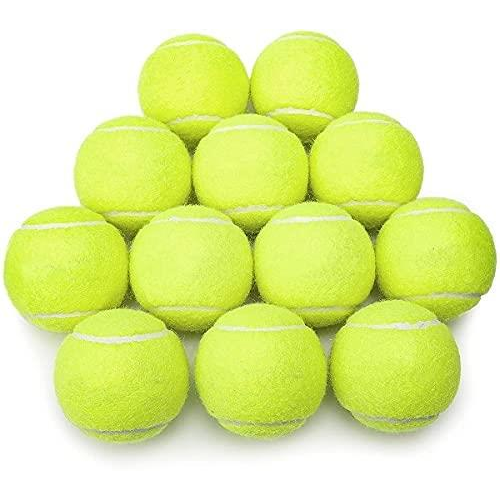 Aspect Practice Tennis Balls, Pressureless Training Exercise Tennis Balls with bag, Soft Rubber Tennis Balls for Beginners, Pack of 24