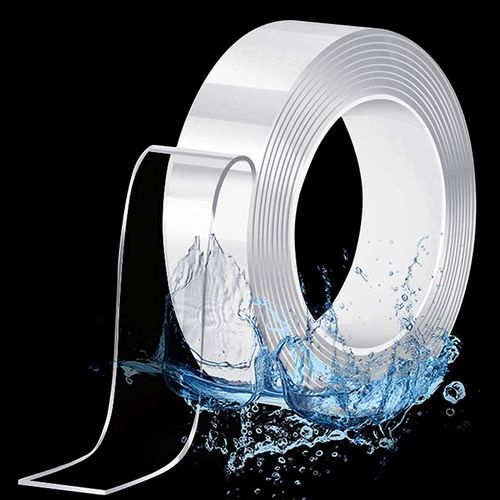 10M Nano Double Sided Tape Heavy Duty Transparent Adhesive Strips Strong Sticky Multipurpose Reusable Waterproof Mounting Tape