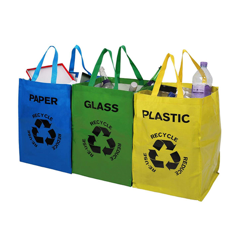 VINSANI SET OF 3 RECYCLING BAGS 0009106