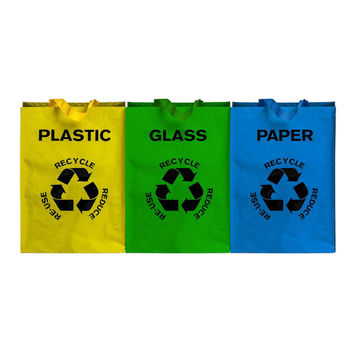 VINSANI SET OF 3 RECYCLING BAGS 0009106