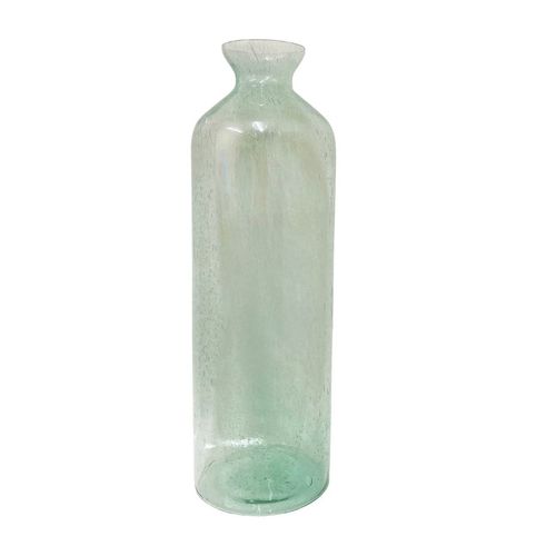 Tall Green Bubble Vase 20cm