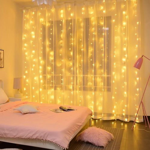 Olive XXL Christmas Lights Curtain Garland Merry Christmas Decorations For Home Christmas